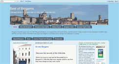 Desktop Screenshot of bestofbergamo.com